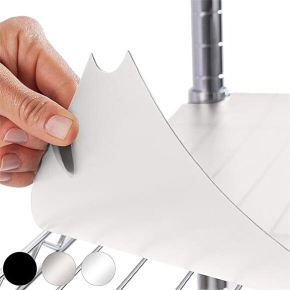 ShelfGuard Wire Shelf Liner Compatible with Amazon Basics Shelving Set of 4 - Picture 7 of 7